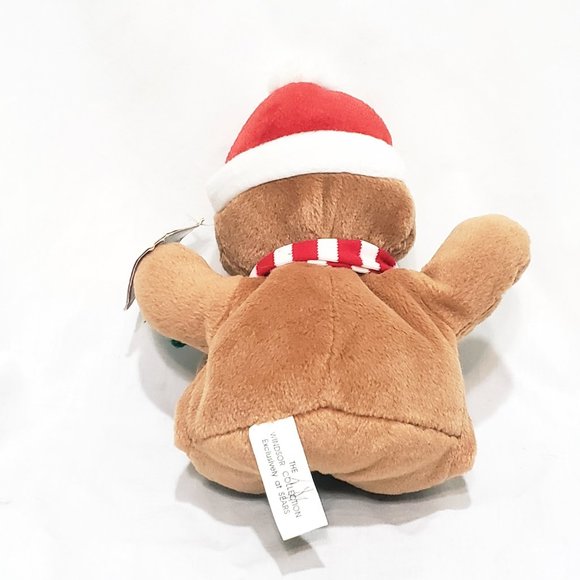 Christmas Gingerbread Man Sears Windsor Collection Plush Stuffed Animal 9" - Picture 3 of 10